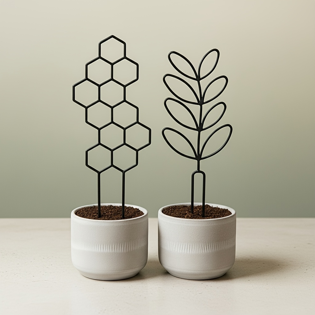 1/2Pack Indoor Plant Trellis G - Indoor Herb Garden recension och pris