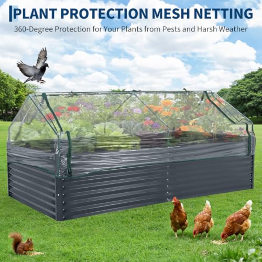 Outdoor vegetable gardening: g - Raised Garden Bed recension och pris