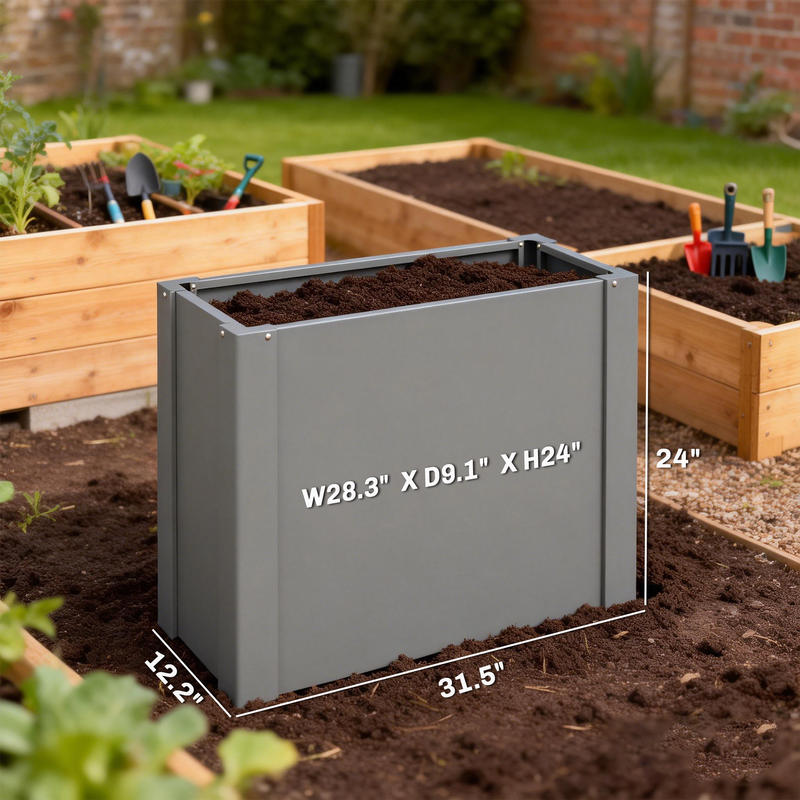 Outsunny Raised Garden Bed Gal - Garden Gloves recension och pris