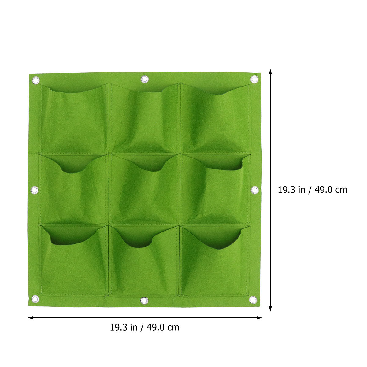 9-Pocket Wall Hanging Plant Ba - Indoor Herb Garden recension och pris