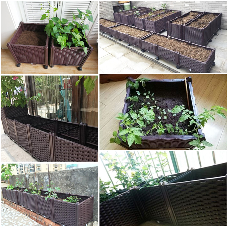 Self Watering Raised Garden Be - Indoor Herb Garden recension och pris