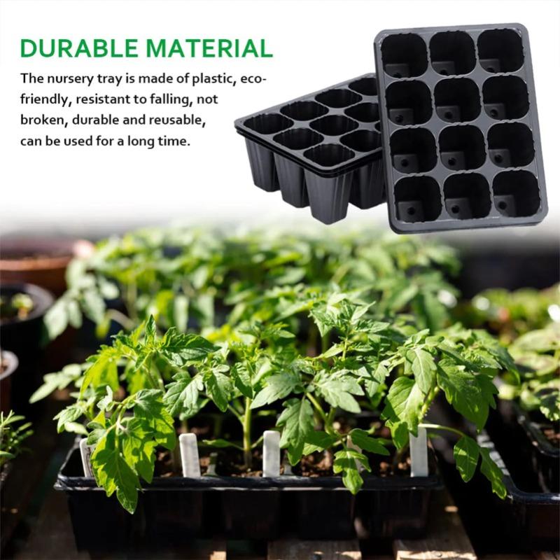 12 Holes Vegetable Seedling Po - Seed Starter Tray recension och pris