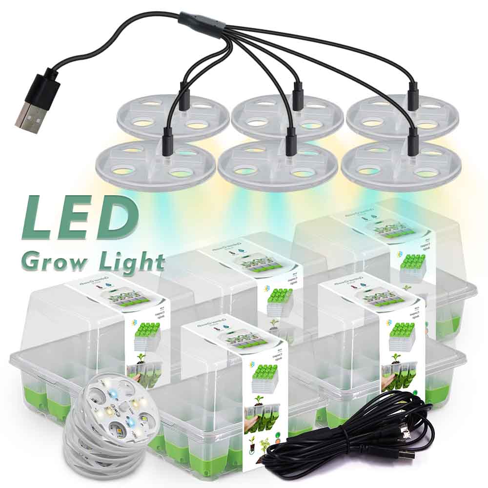 LED Grow Light Seedling Starte - Seed Starter Tray recension och pris