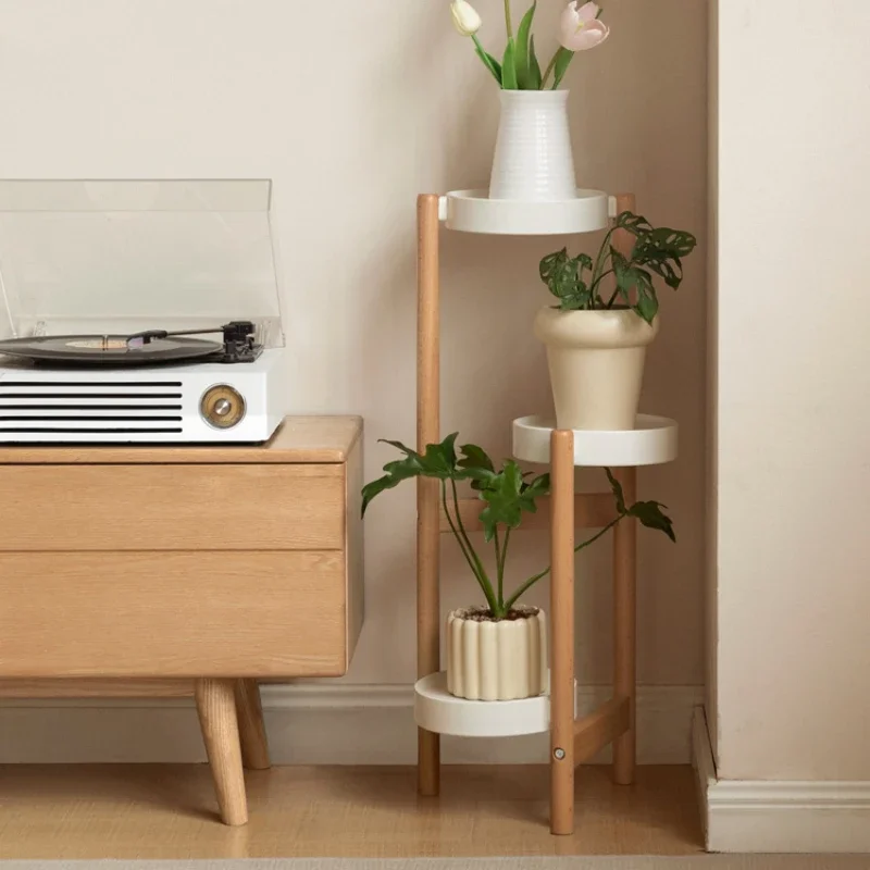 Solid Wood Tiered Plant Stand  - Indoor Herb Garden recension och pris
