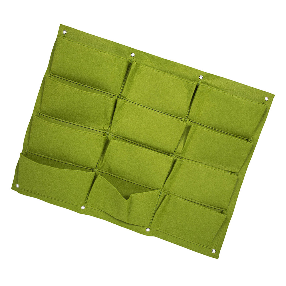 1Pcs Felt Planting Bag Wall Ha - Indoor Herb Garden recension och pris