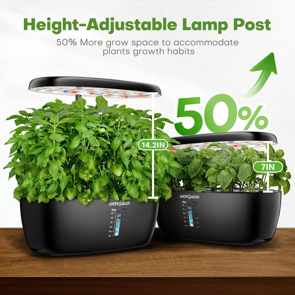 12 Pod Hydroponic Garden with  - Indoor Herb Garden recension och pris