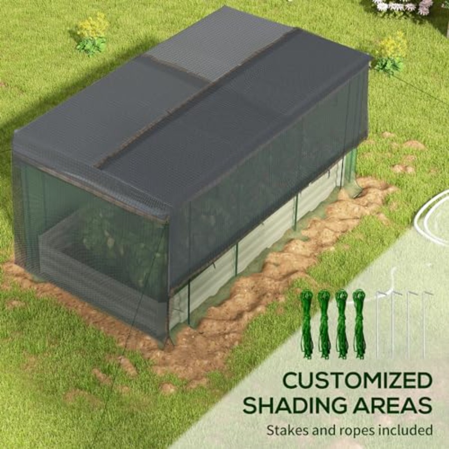 7.3 x 3.4 x 1 ft Galvanized Ra - Raised Garden Bed recension och pris