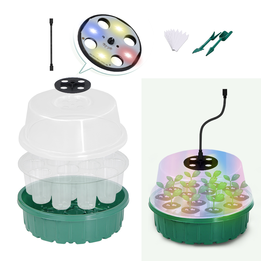Round Seed Starter Tray with F - Seed Starter Tray recension och pris