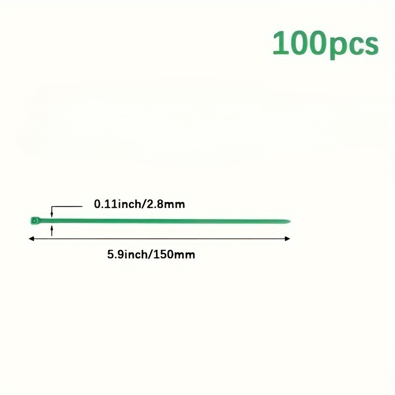 100pcs Garden Cable Tie, Plant - Plant Pot recension och pris