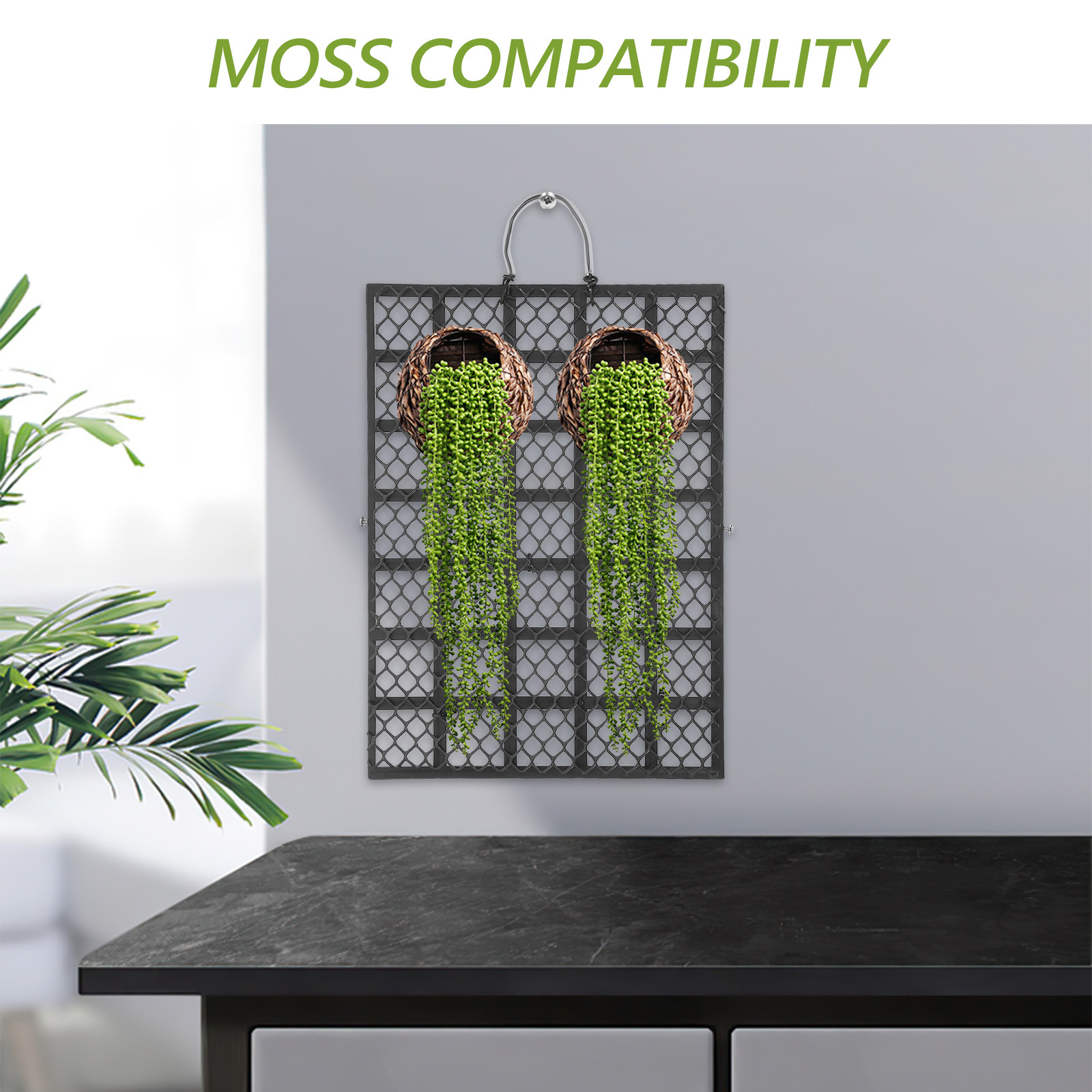 Rustic Wall Mounted Planting B - Vertical Planter recension och pris