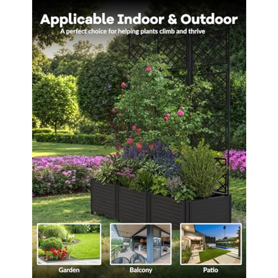 3PCS Modular Raised Garden Bed - Raised Garden Bed recension och pris