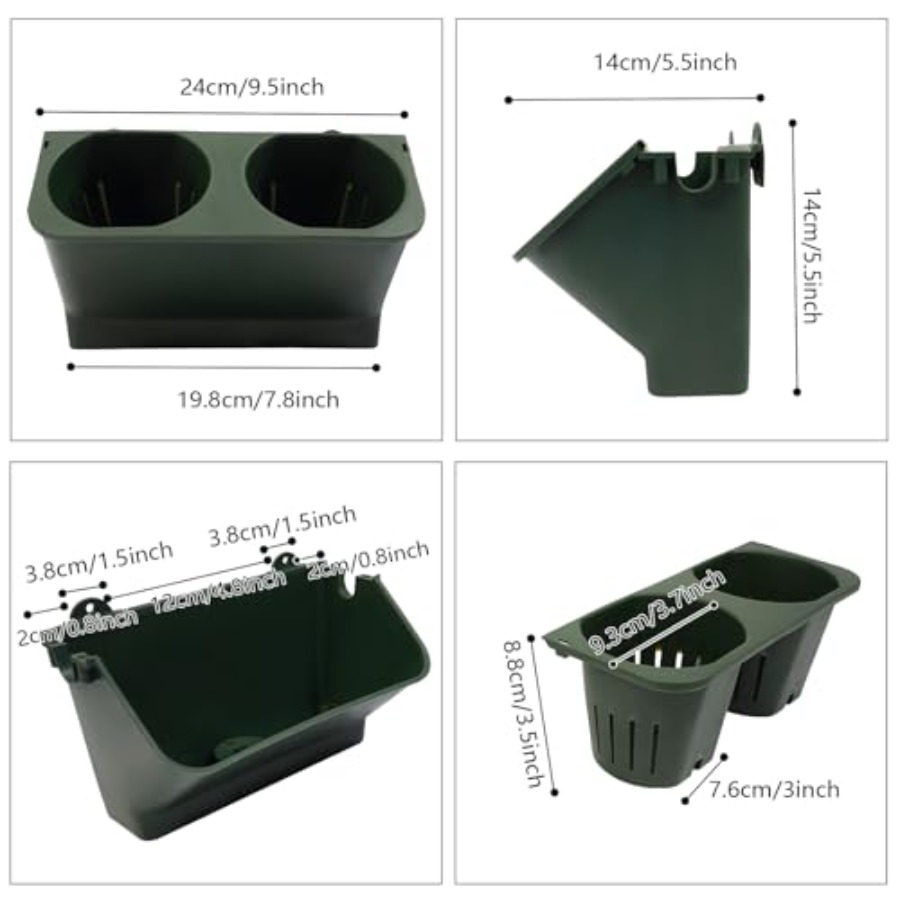 Vertical Wall Planter For Balc - Self Watering Planter recension och pris