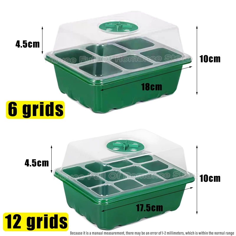 Growing Starting Nursery Trays - Seed Starter Tray recension och pris