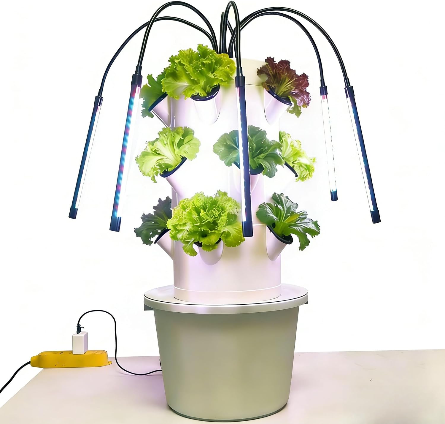 Vertical Hydroponic Growing Sy - Indoor Herb Garden recension och pris